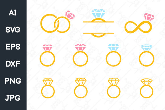 Diamond Ring SVG: Crafting Timeless Designs for Weddings and Beyond