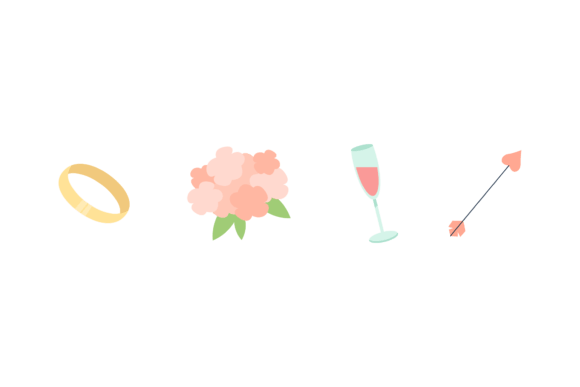 Elegant Wedding Floral Design: A Digital Asset for Creatives