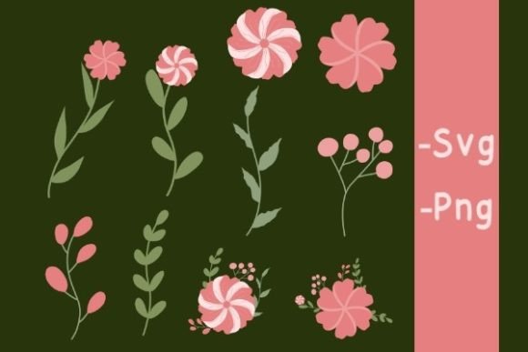 Set of Floral Wedding: Elevating Your Design with Elegant Florals