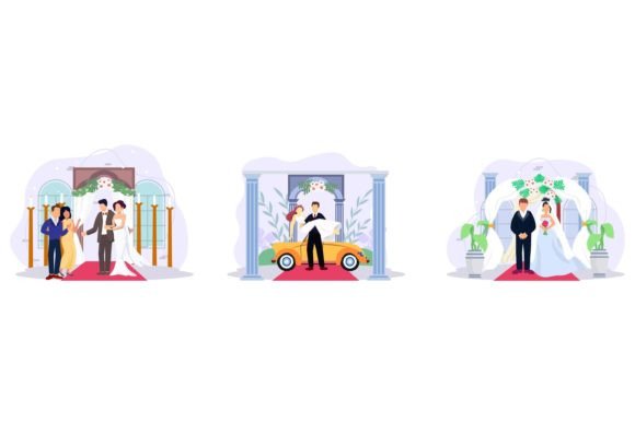 Wedding Celebration Flat Design: A Designer's Guide to Joyful Graphics
