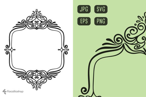 Wedding Frame #049: Elegant Vector Art for Your Special Day